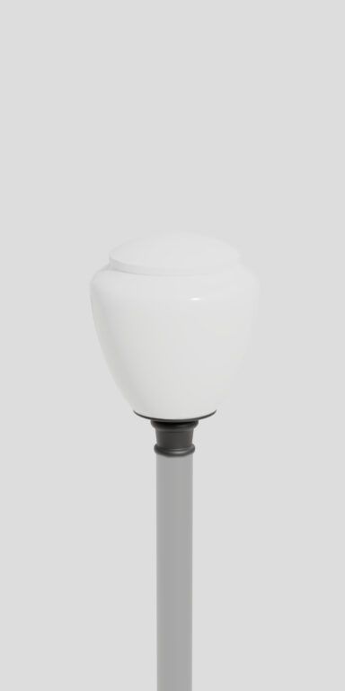Luminaire avec diffuseur blanc A5 Flora