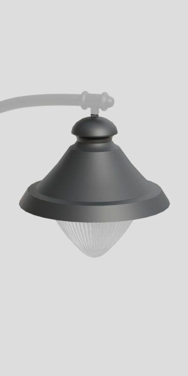 Luminaire triangulaire 10B Opal