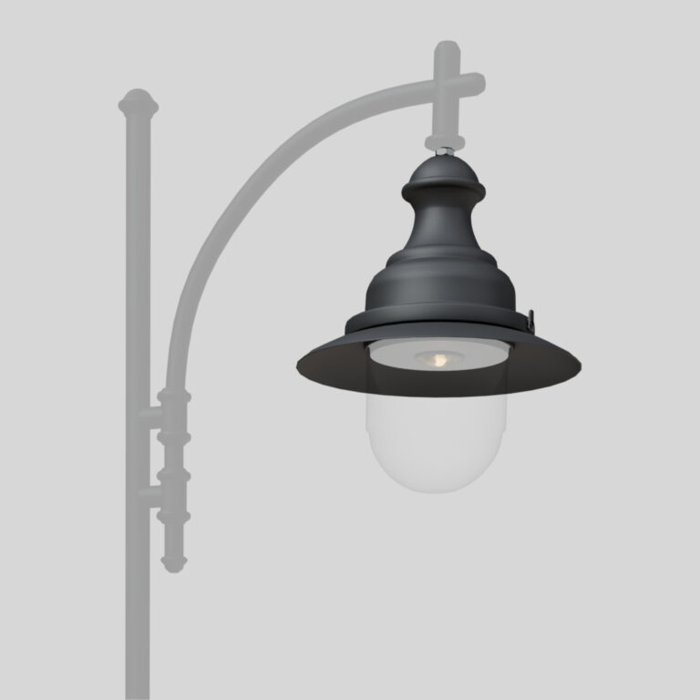 Luminaire 04 Aries A, performant sur les lampadaires de la rue principale